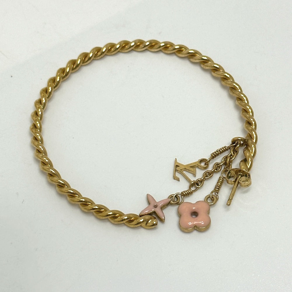 LOUIS VUITTON Pierce M65481 metal pink Accessories Creole Sweet Monogram Women
