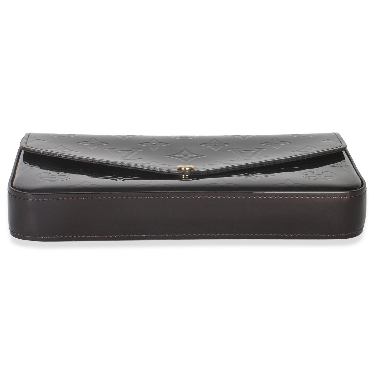 Louis Vuitton Amarante Monogram Vernis Pochette Felicie