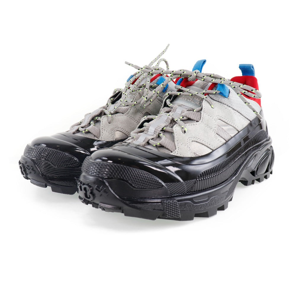 BURBERRY sneakers 8020671 1003 Suede, Leather gray LOW TOP SNEAKER Women 36