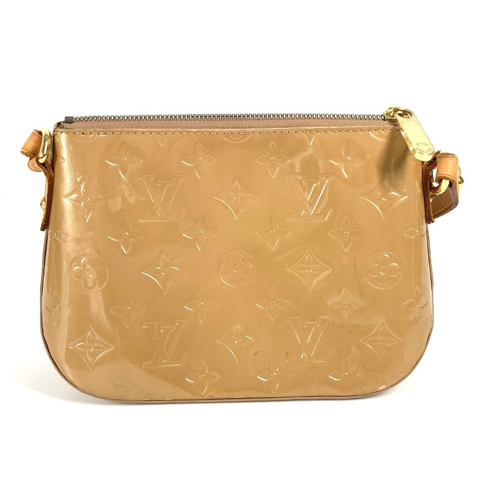 LOUIS VUITTON Shoulder Bag M91508 Monogram Vernis beige Monogram Vernis Minna Street Women