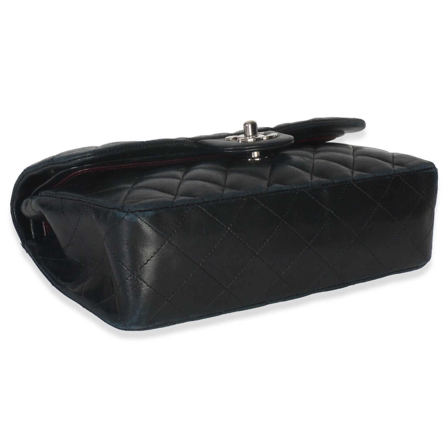 Chanel Black Quilted Lambskin Small Classic Double Flap Bag