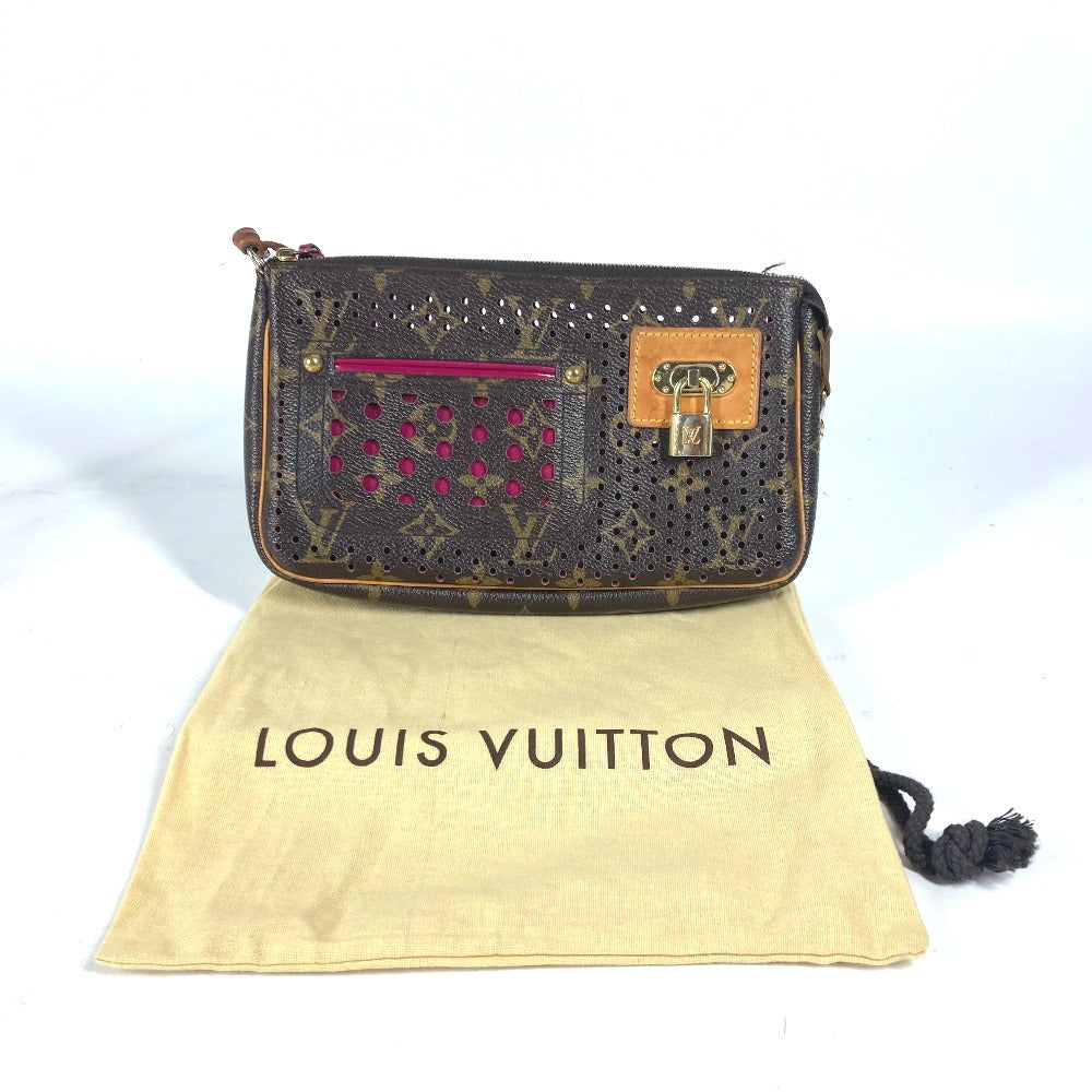 LOUIS VUITTON Shoulder Bag M95183 Monogram canvas pink Monogram Perfo Pochette Accessories Women