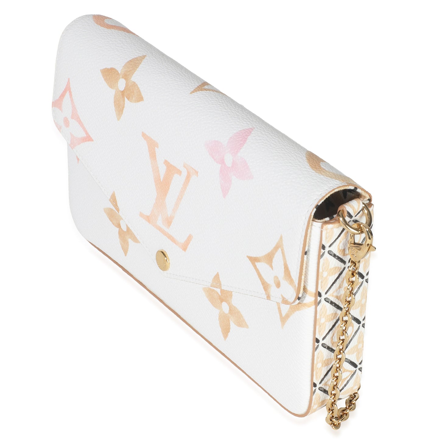 Louis Vuitton Beige Monogram Giant By The Pool 2.0 Felicie Pochette