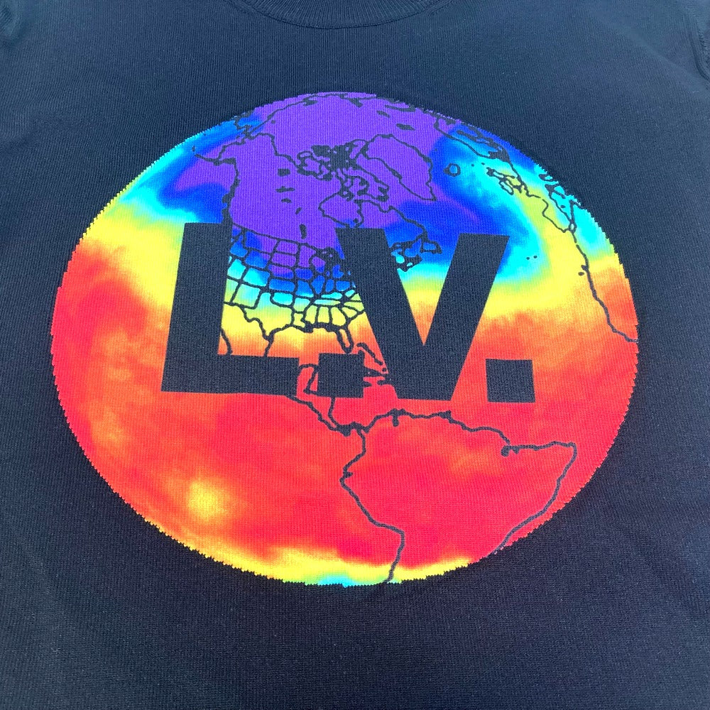 LOUIS VUITTON sweat polyamide black Virgil Abloh Tops Long Sleeve trainer mens âk