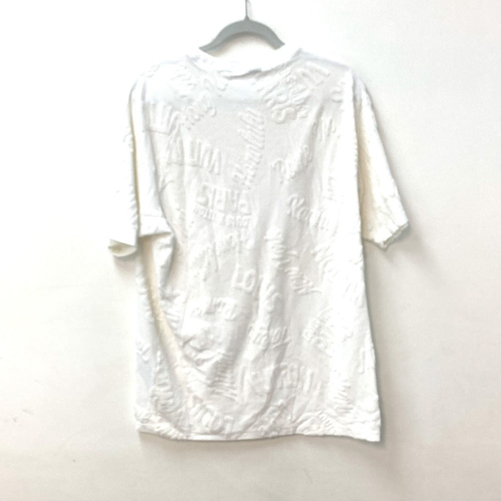 LOUIS VUITTON Short sleeve T-shirt Model number unknown cotton white Apparel Tops logo Taoring City Raglan mens XXL