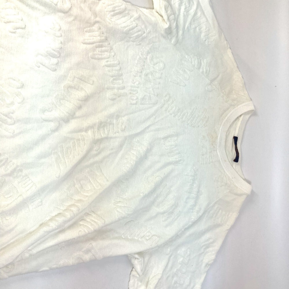 LOUIS VUITTON Short sleeve T-shirt Model number unknown cotton white Apparel Tops logo Taoring City Raglan mens XXL