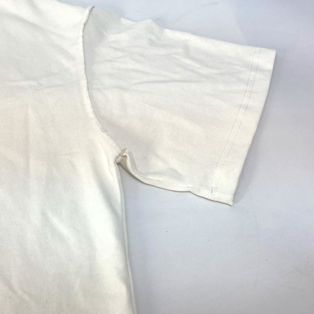 LOUIS VUITTON Short sleeve T-shirt 1AB4UP cotton white 23Stainless Steel rainbow printed t-shirt mens L