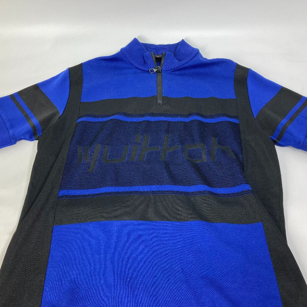 LOUIS VUITTON Short sleeve shirt Model number unknown Cotton, Polyester blue Virgil abloh mesh logo mens M