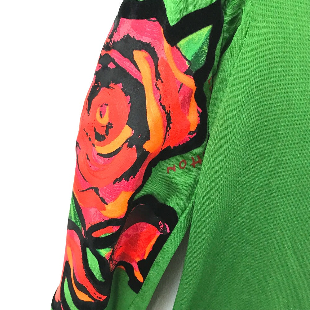 LOUIS VUITTON one piece Rayon green Stephen Sprouse Rose Women 36