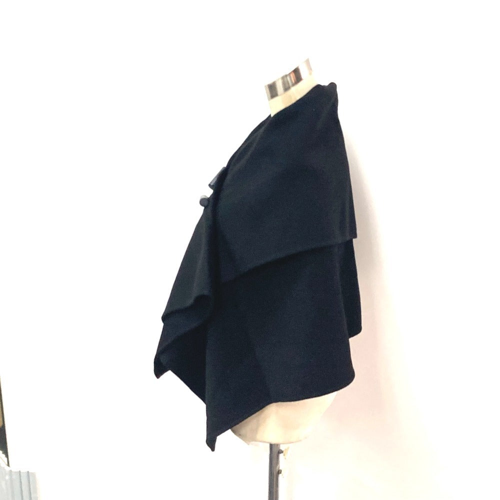 LOUIS VUITTON poncho cashmere black T.U