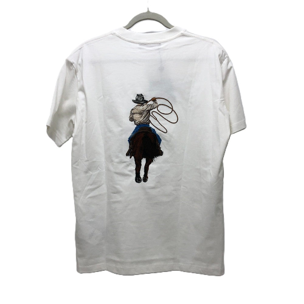 LOUIS VUITTON Short sleeve T-shirt 1AFXNM cotton white Graphic embroidery S