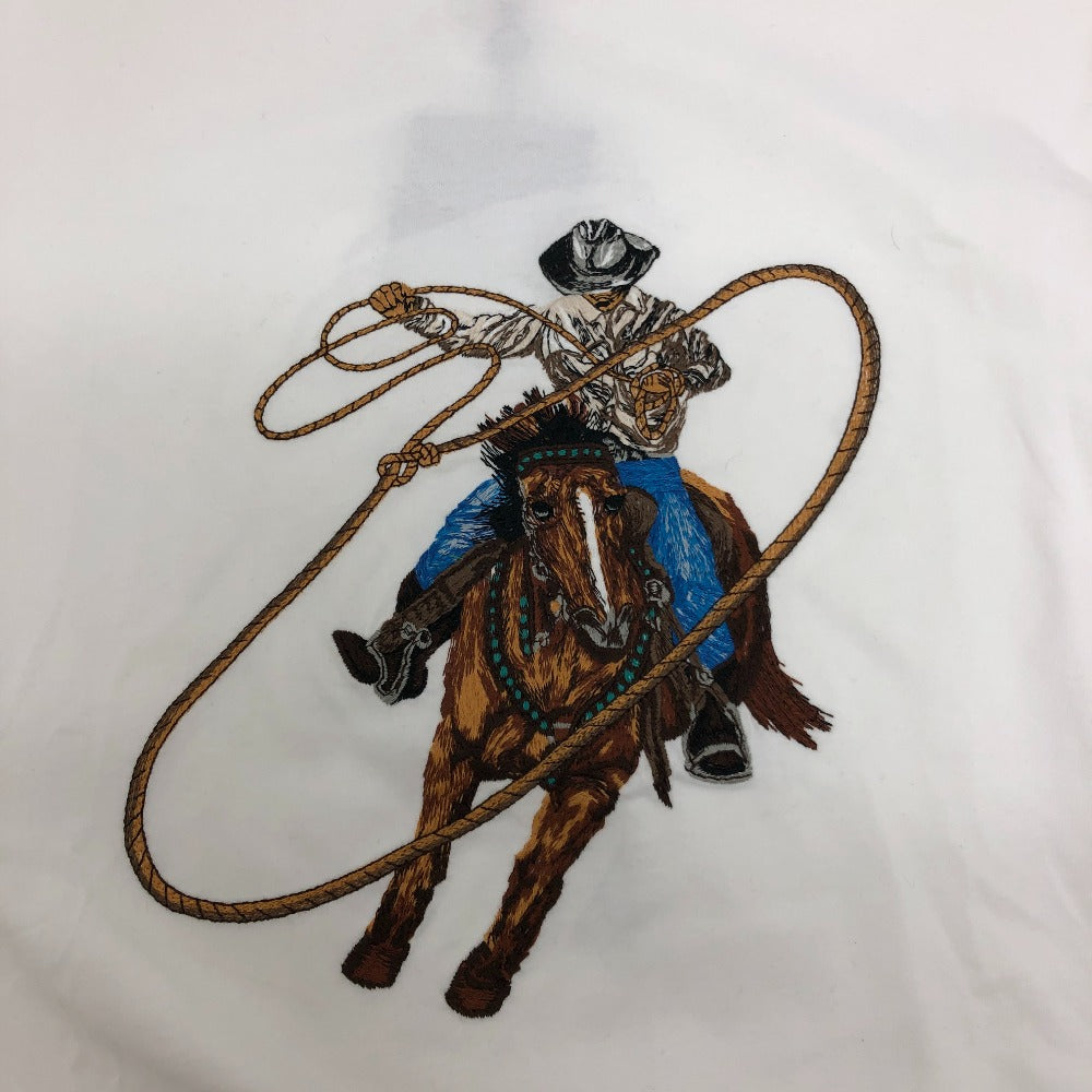 LOUIS VUITTON Short sleeve T-shirt 1AFXNM cotton white Graphic embroidery S