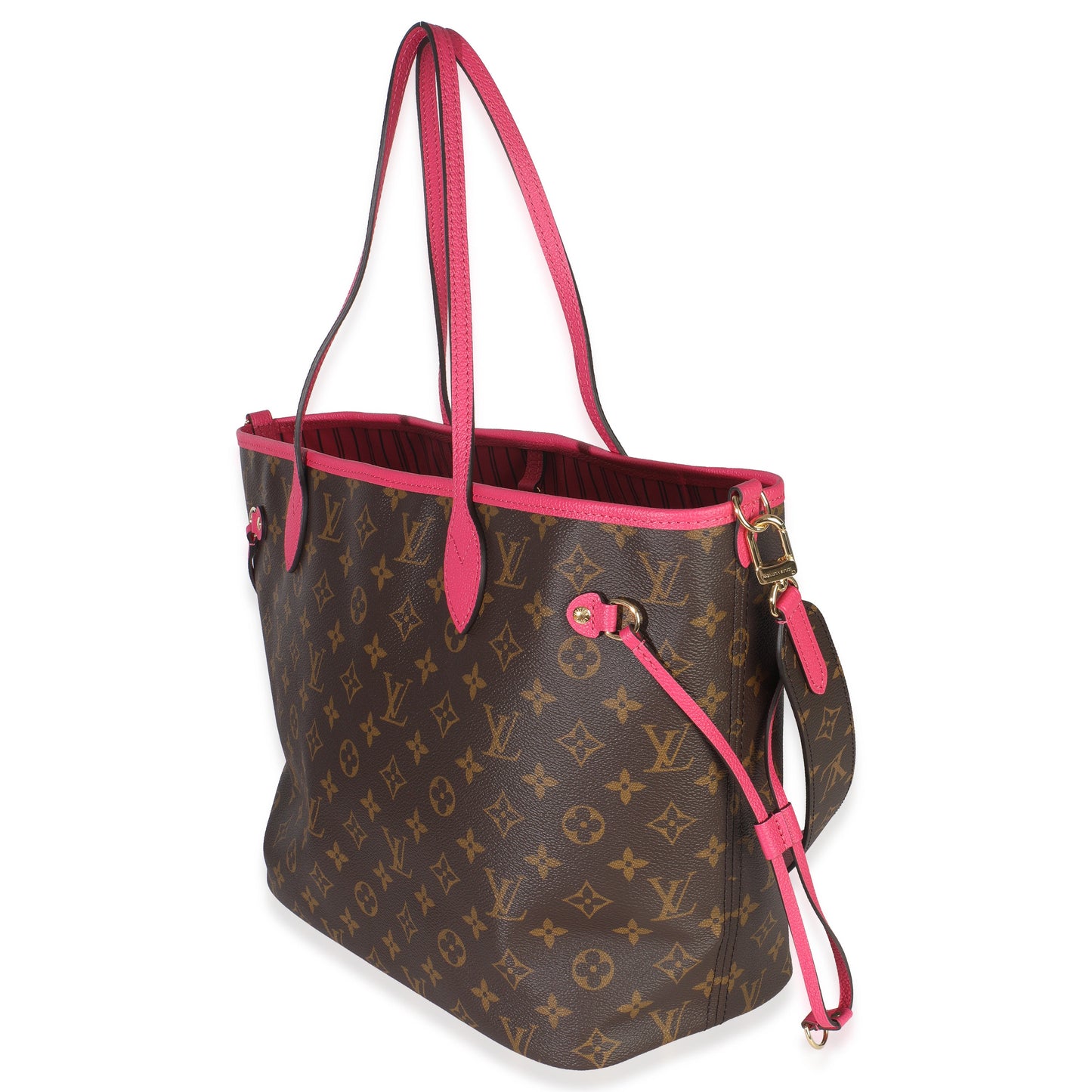 Louis Vuitton Fuschia Monogram Canvas Inside Out Neverfull Bandouliere MM