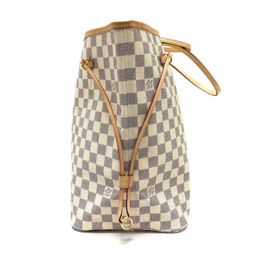 LOUIS VUITTON Tote Bag N51108 Damier Azur Canvas white Neverfull GM Women