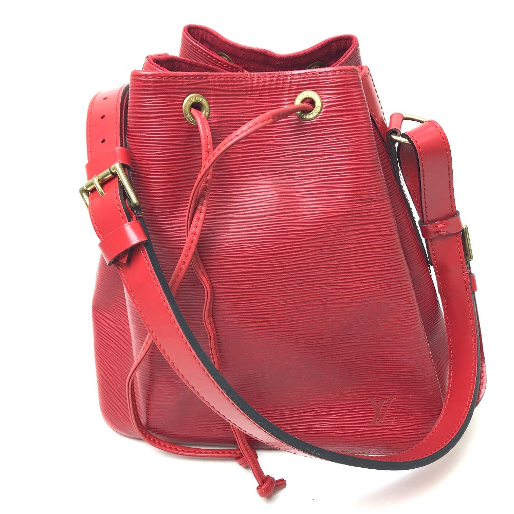 LOUIS VUITTON Shoulder Bag M44107 Epi Leather Red Epi Petit Noe Women