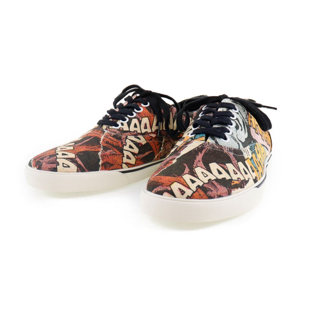 CELINE sneakers 400A11 canvas Brown Women 40