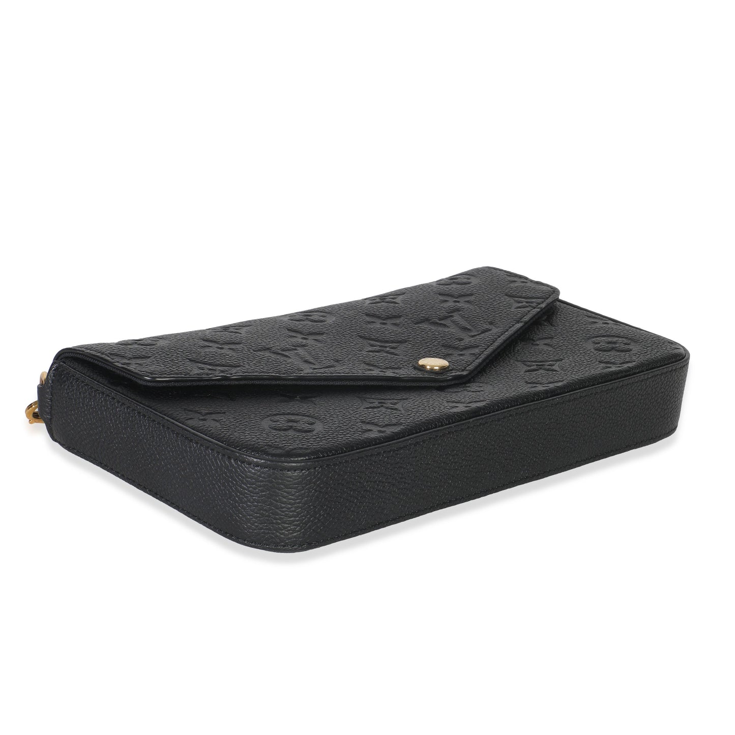 Louis Vuitton Black Monogram Empreinte Felicie Pochette