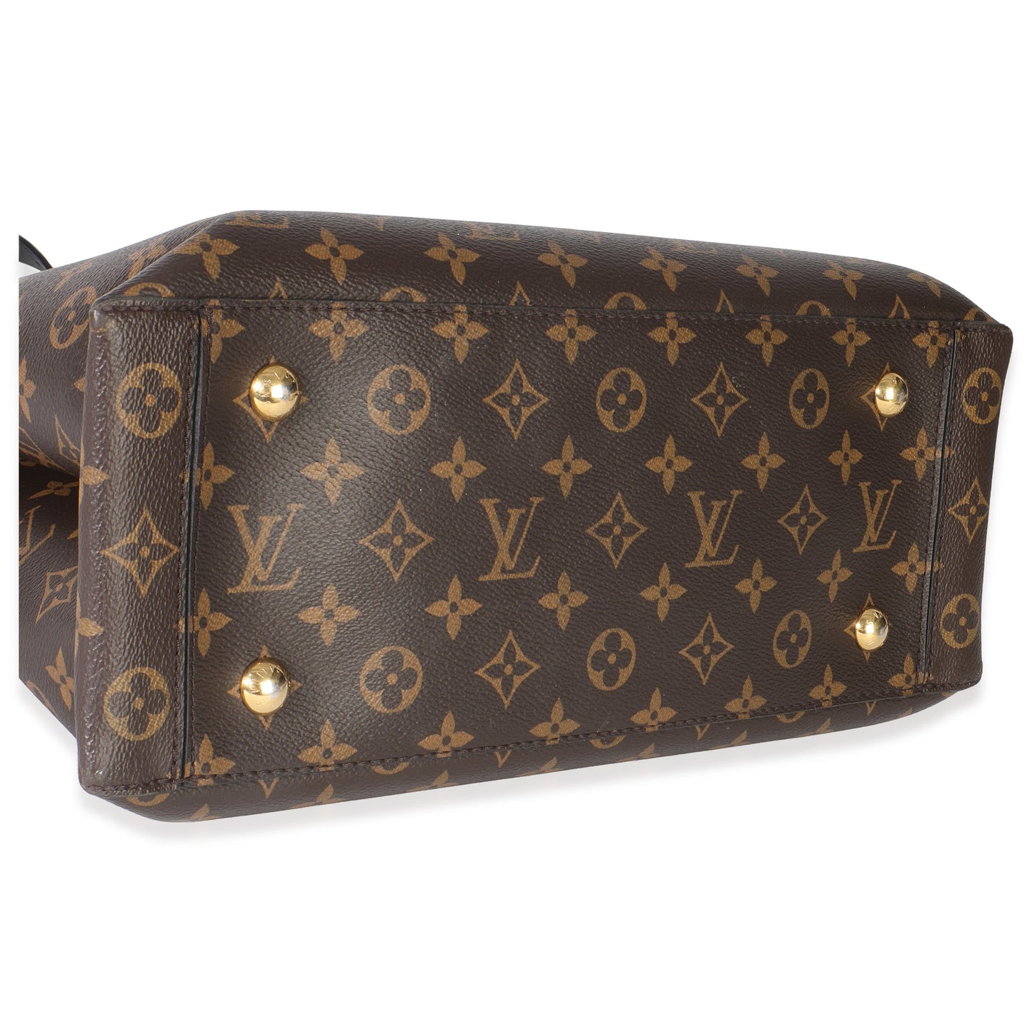 Louis Vuitton Black Monogram Canvas Flower Tote