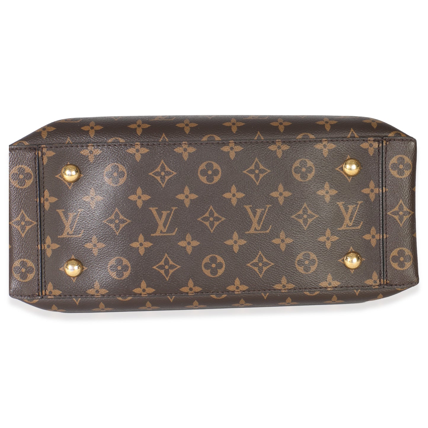Louis Vuitton Black Monogram Canvas Flower Tote