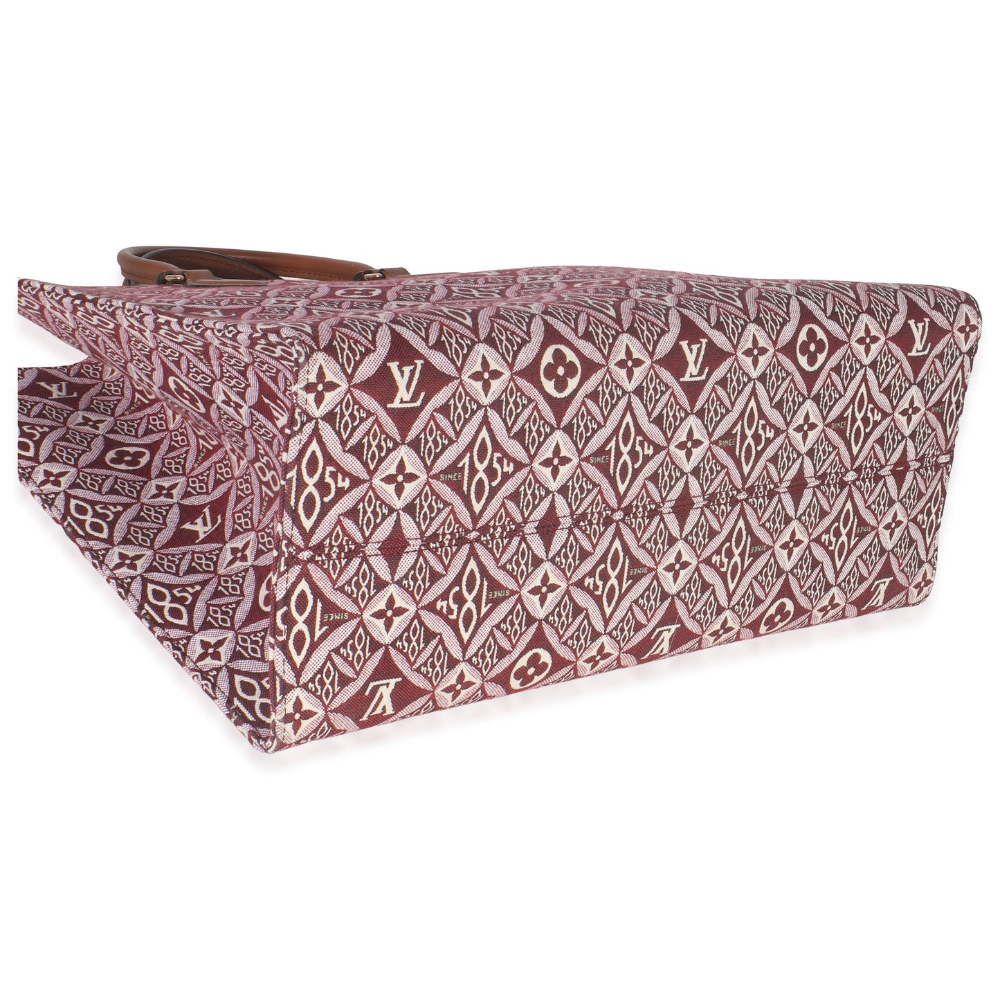 Louis Vuitton Bordeaux Jacquard Canvas Since 1854 Onthego GM