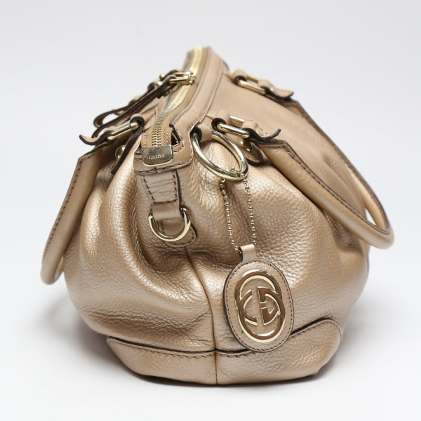 GUCCI Handbag 247902 leather Smokey pink 2WAY bag WG Leather ShoulderWith Strap Crossbody Women