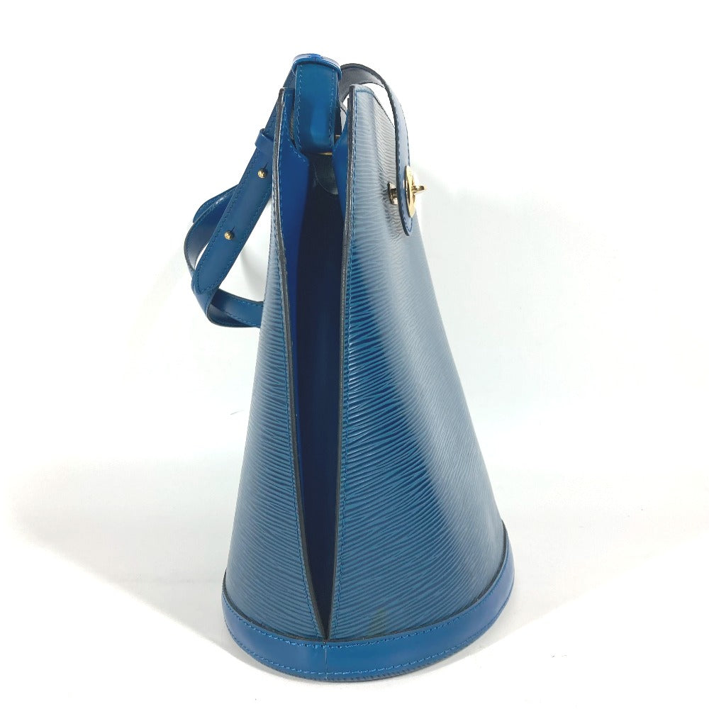 LOUIS VUITTON Shoulder Bag M52255 Epi Leather blue Epi Cluny Women