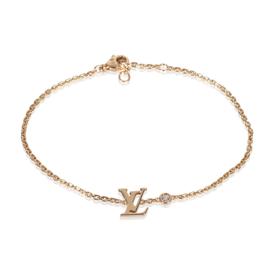 Louis Vuitton Rose Gold Diamond Idylle Blossom LV Bracelet