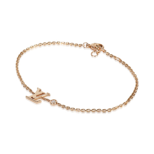 Louis Vuitton Rose Gold Diamond Idylle Blossom LV Bracelet
