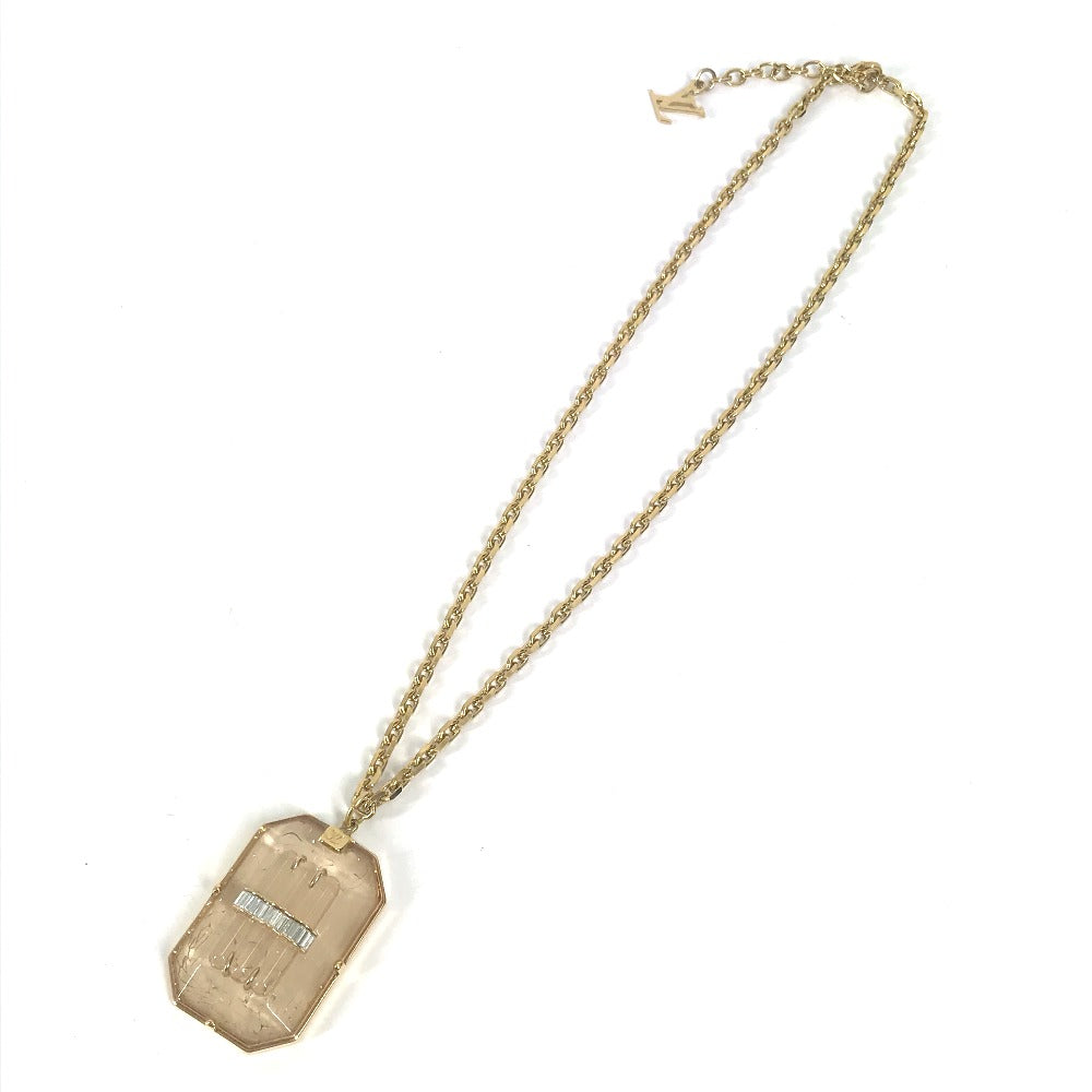 LOUIS VUITTON Necklace M66448 metal gold Accessories Pandanthif Rock My World Women