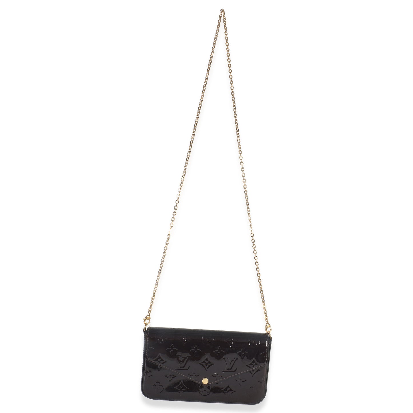 Louis Vuitton Amarante Monogram Vernis Felicie Pochette