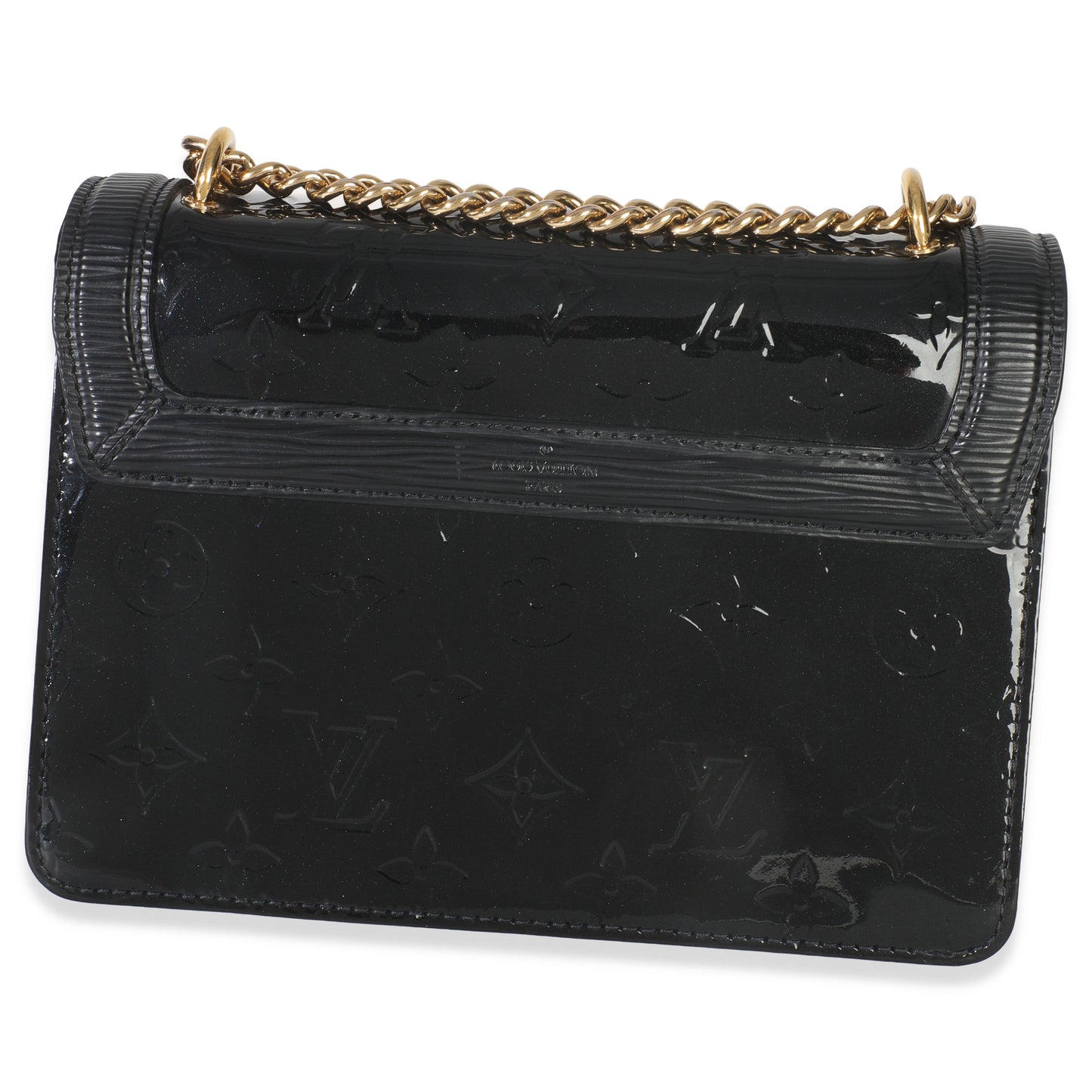 Louis Vuitton Black Monogram Vernis Epi Wynwood