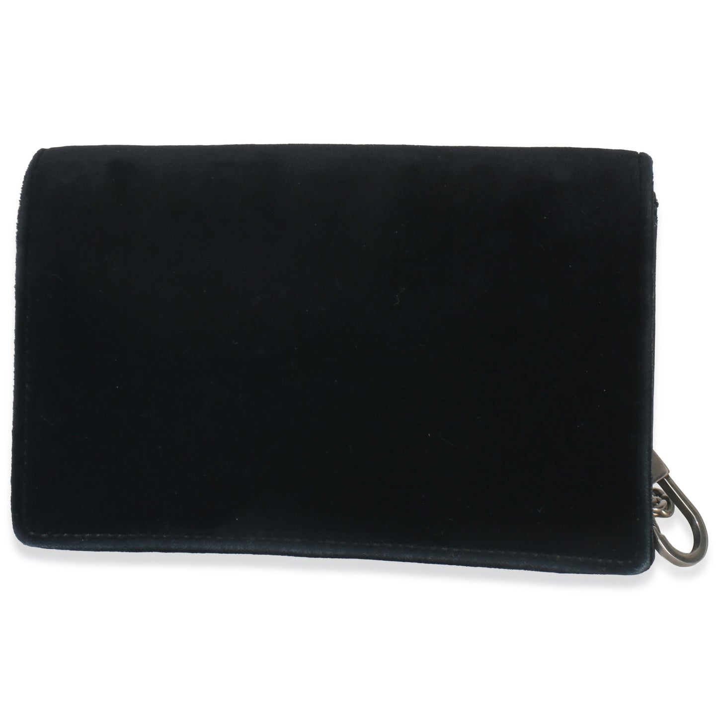 Gucci Black Velvet Super Mini Dionysus Chain Bag