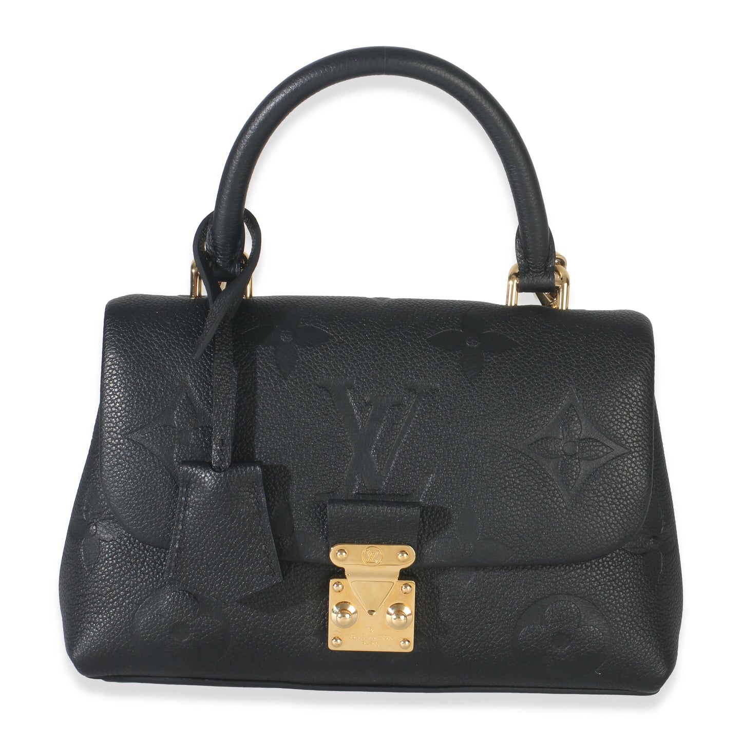 Louis Vuitton Black Giant Monogram Empreinte Madeleine BB