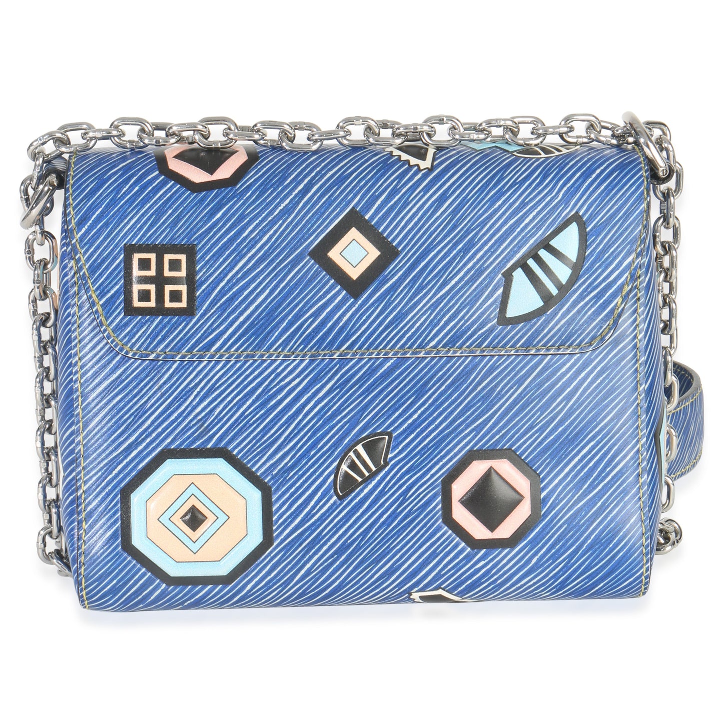 Louis Vuitton Blue Denim Aztec Epi Twist PM
