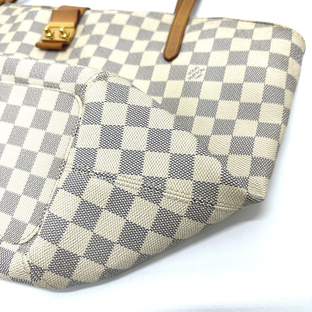 LOUIS VUITTON Shoulder Bag N41208 Damier Azur Canvas white Damier Azur Salina PM Women