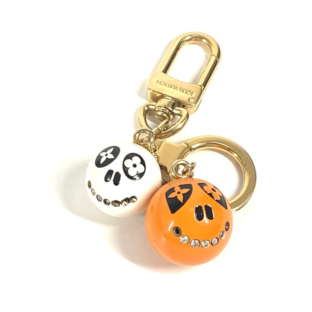 LOUIS VUITTON key ring M65377 metal Orange Portocre Jack & Lucy unisex(Unisex)