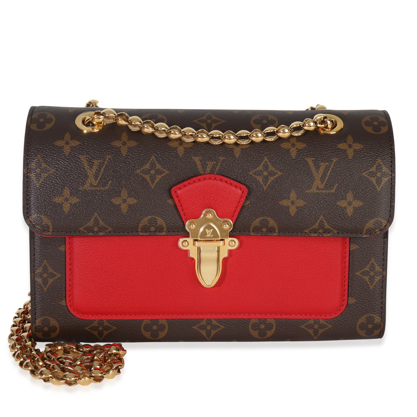 Louis Vuitton Cherry Monogram Canvas Victoire Chain Bag