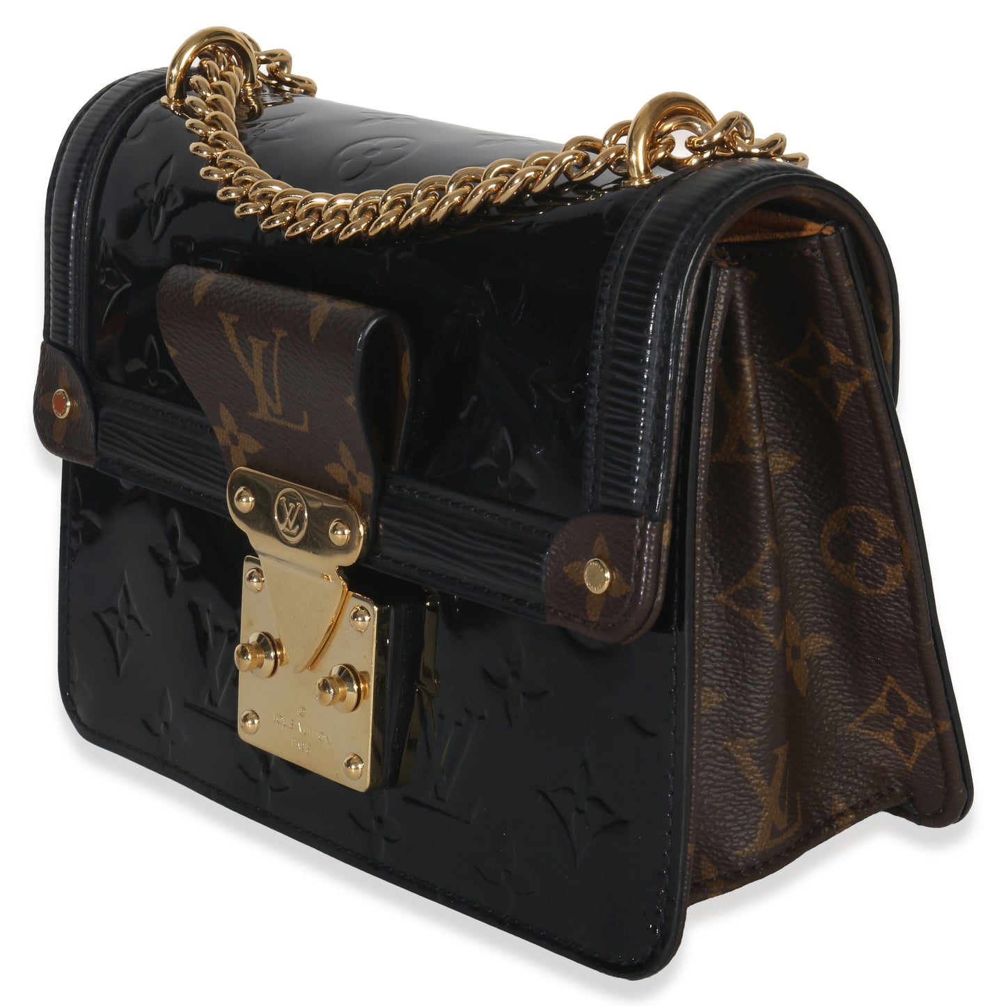 Louis Vuitton Black Monogram Vernis Epi Wynwood