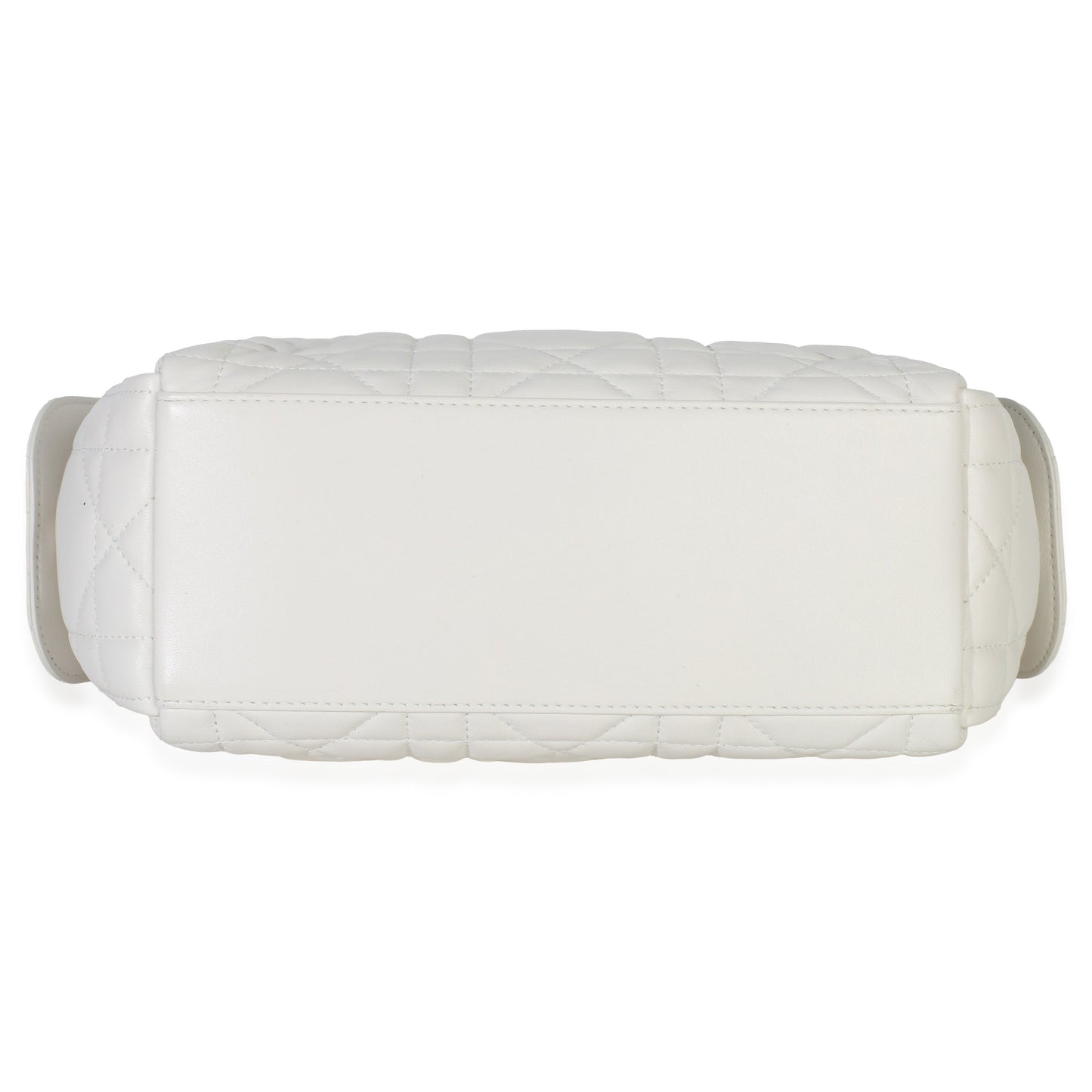 Dior Latte Lambskin Macrocannage Medium D-Dream Bag