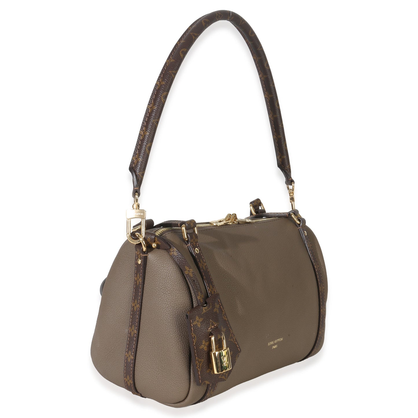 Louis Vuitton Smoke Grey Calfskin Monogram Canvas Express PM