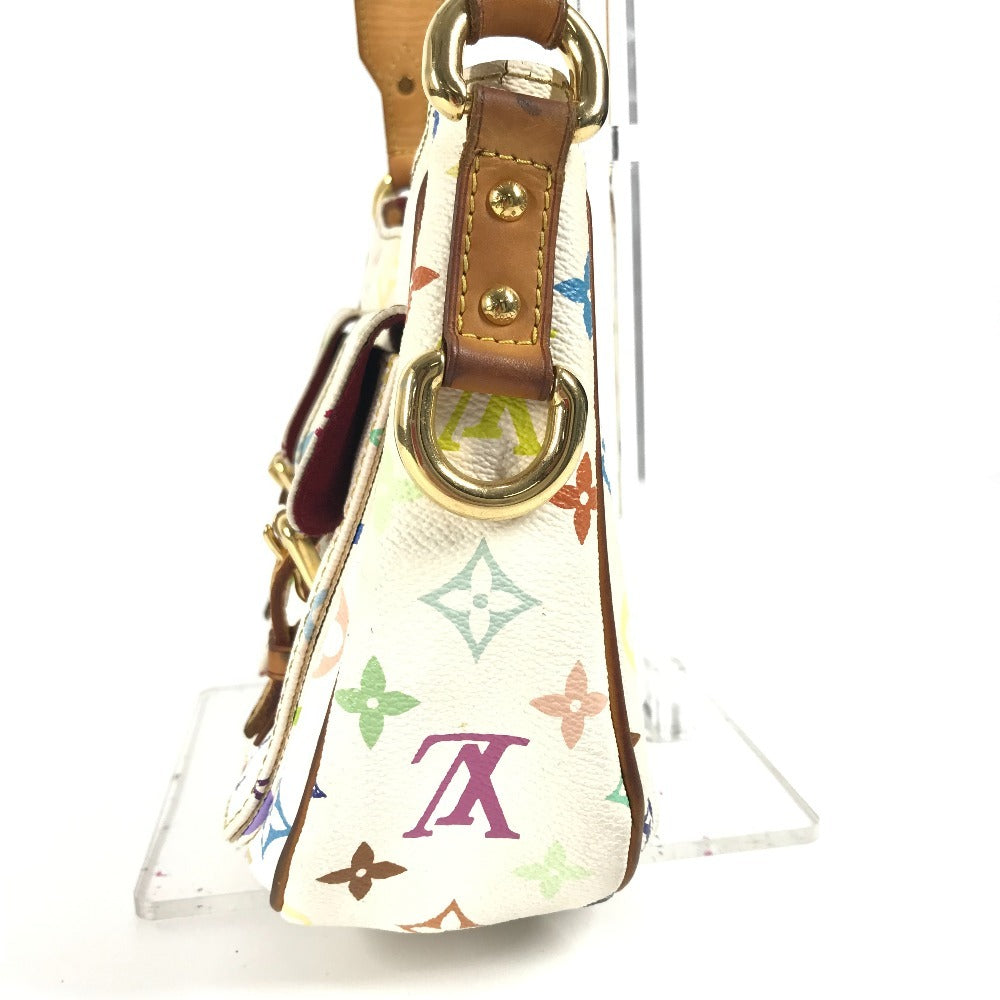 LOUIS VUITTON Shoulder Bag M40053 Monogram multicolor canvas white Monogram multicolor Lodge PM Women