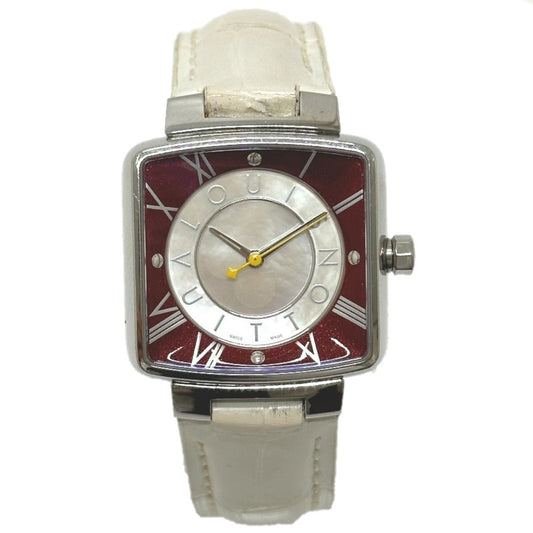 LOUIS VUITTON Watches Quartz Q221J Stainless Steel Silver magic speedy Silver dial Women
