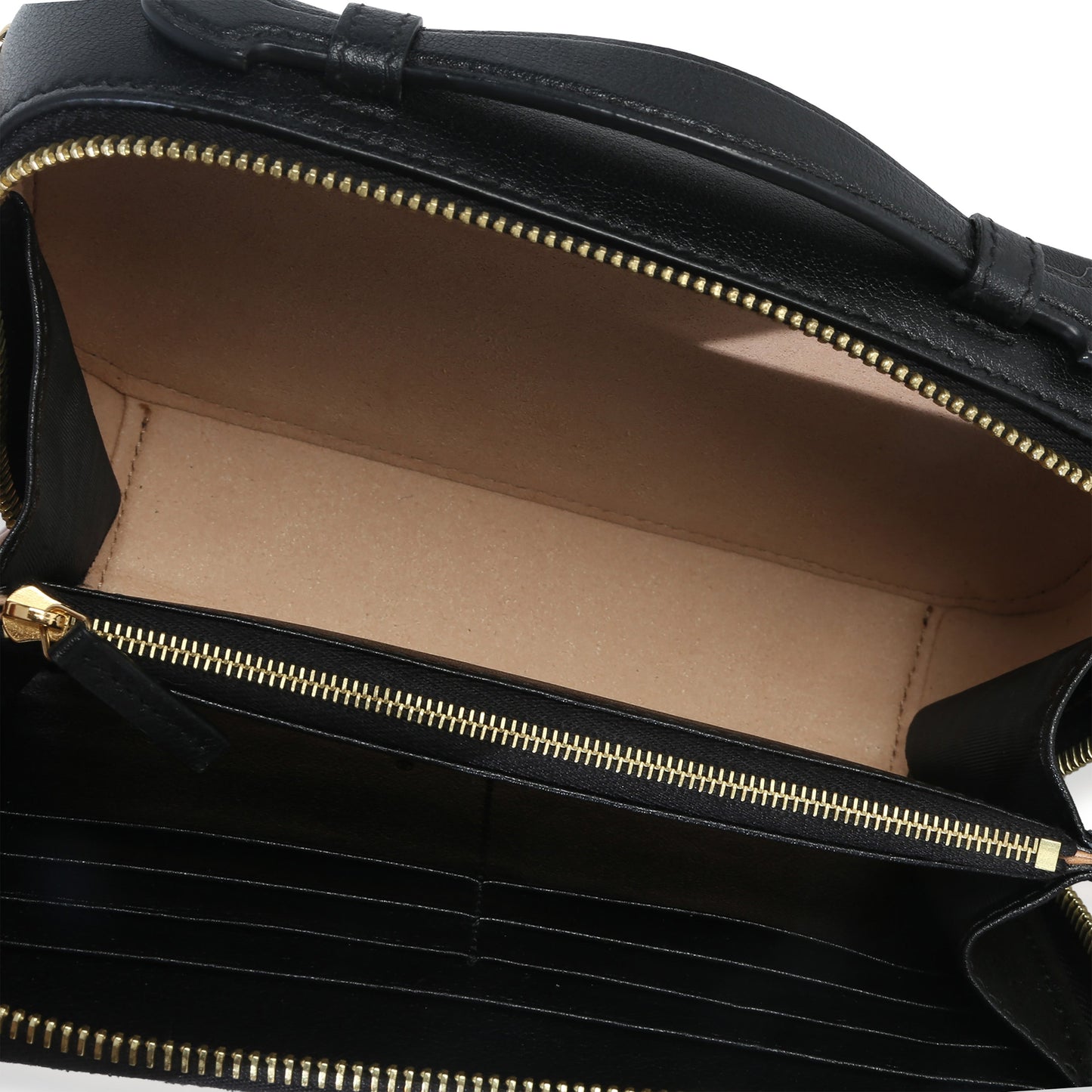 Gucci Black GG Star Embossed Calfskin Mini GG Chain Bag