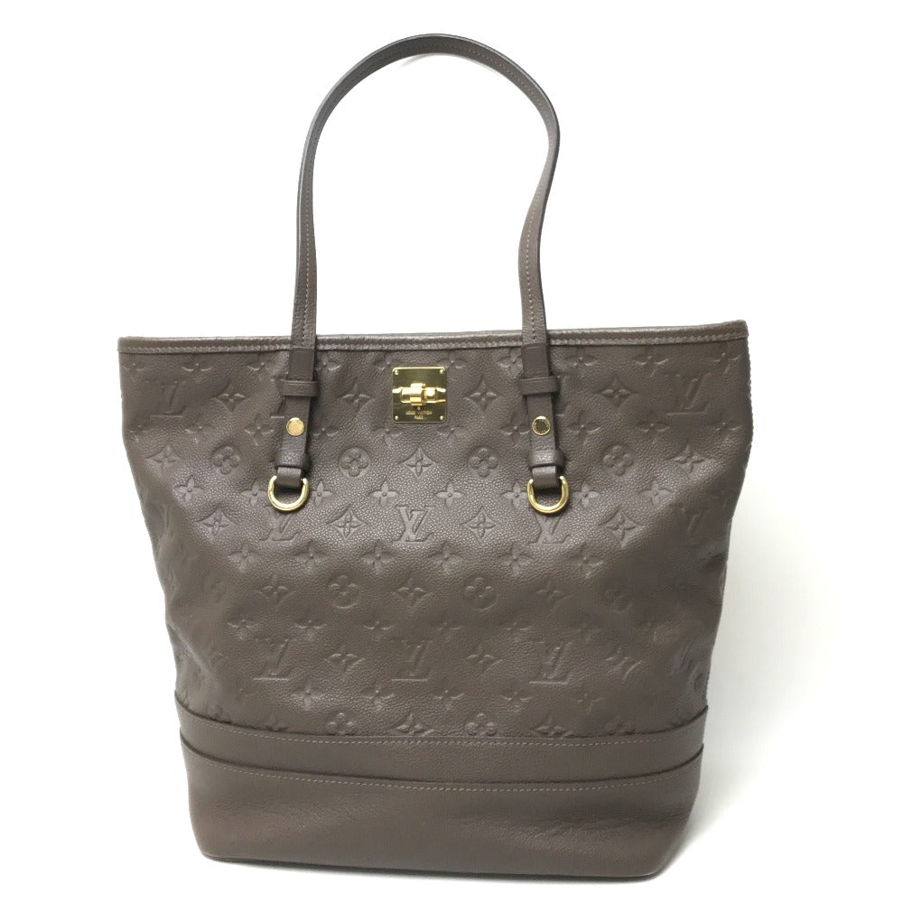 LOUIS VUITTON Tote Bag M40516 Monogram Ann Platt Leather Brown Monogram Ann Platt Citadine PM Women