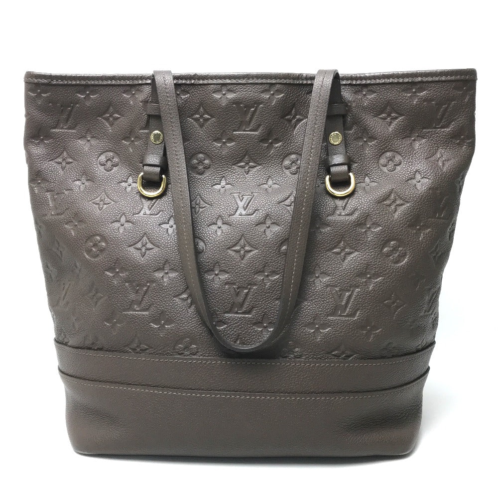 LOUIS VUITTON Tote Bag M40516 Monogram Ann Platt Leather Brown Monogram Ann Platt Citadine PM Women