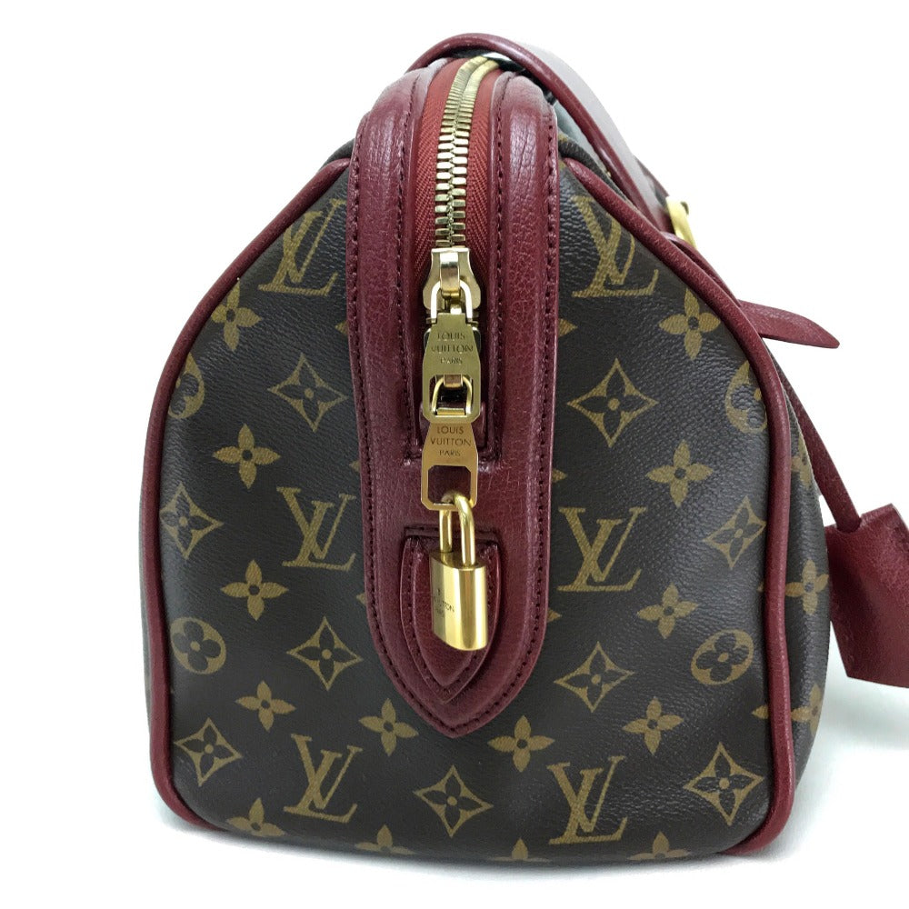 LOUIS VUITTON Handbag M40802 Monogram canvas Dark brown Monogram golden arrow speedy Women