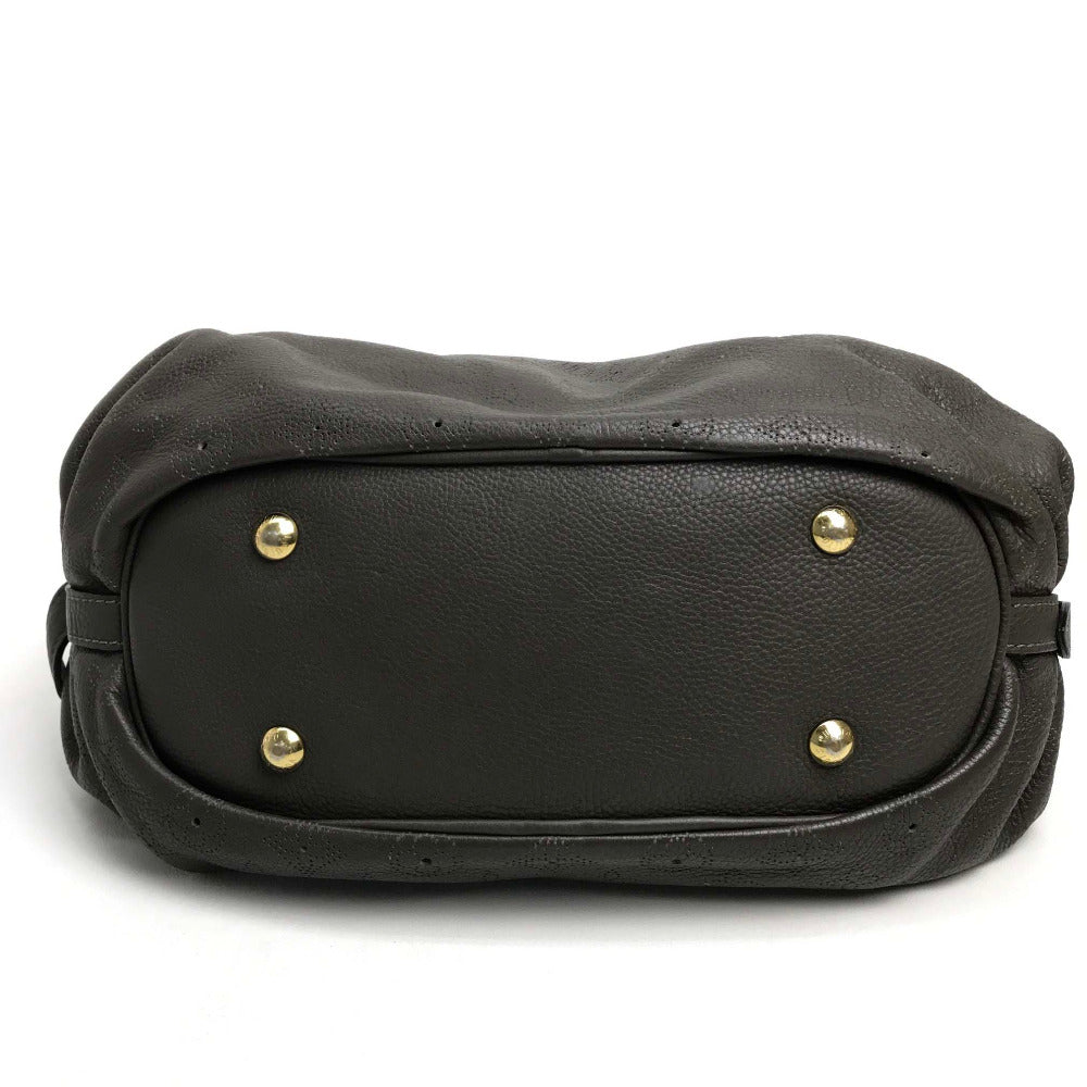LOUIS VUITTON Shoulder Bag M95768 monogram mahina leather gray Monogram Mahina XS Women