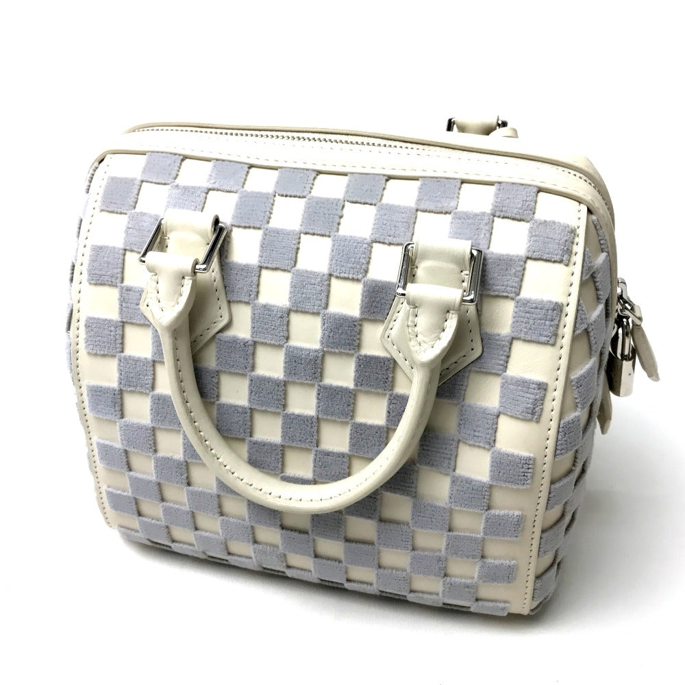 LOUIS VUITTON Handbag M48909 Damier Azur Canvas white Damier Azul Speedy Cube PM