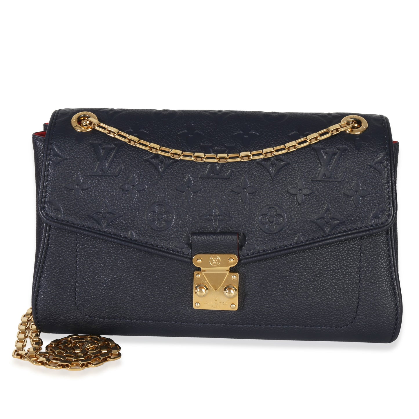 Louis Vuitton Marine Rouge Monogram Empreinte Saint Germain PM