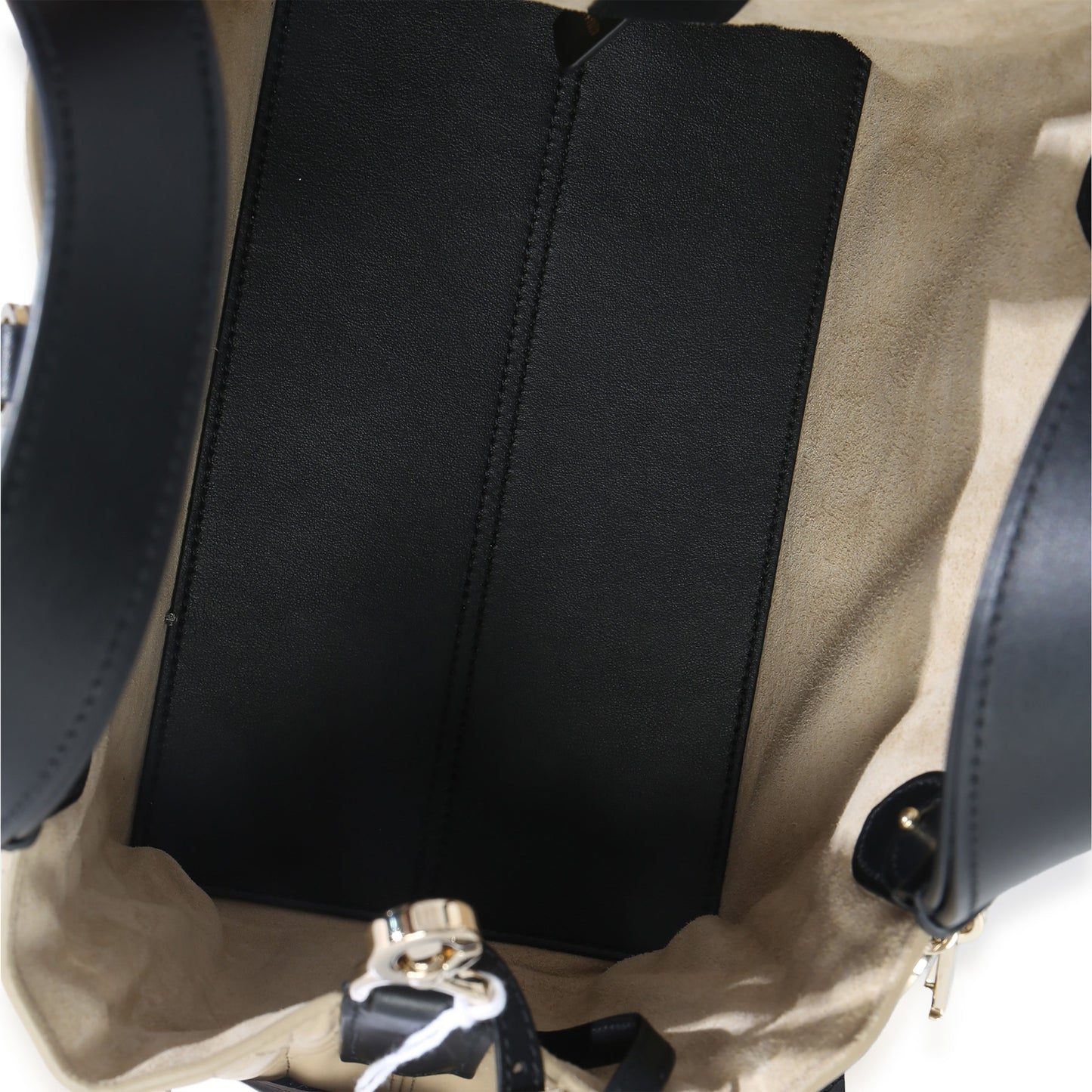 Dior Rope Beige Black Calfskin Macrocannage Small Toujours